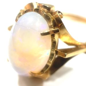 K18 18金 オパール リング